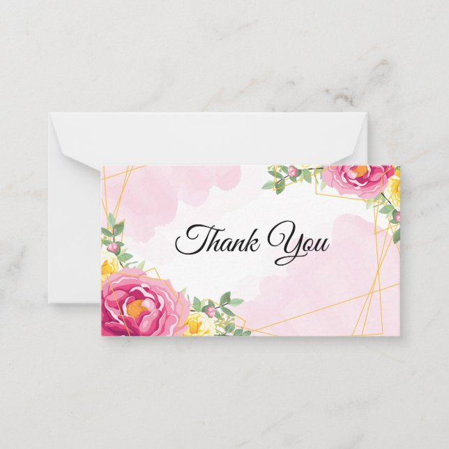 Notizkarte Mitteilungskarte (Vorderseite)