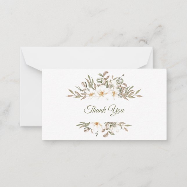 Notizkarte Mitteilungskarte (Vorderseite)