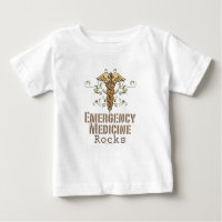 Notmedizin schaukelt Baby-T-Shirt