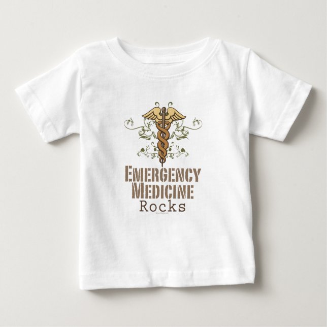 Notmedizin schaukelt Baby-T-Shirt Baby T-shirt (Vorderseite)