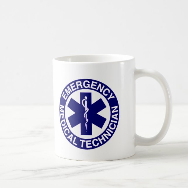 NOTmedizinische TECHNIKER EMT Tasse (Rechts)