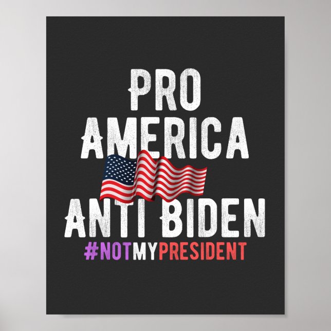 #notmyPresident Poster (Vorne)