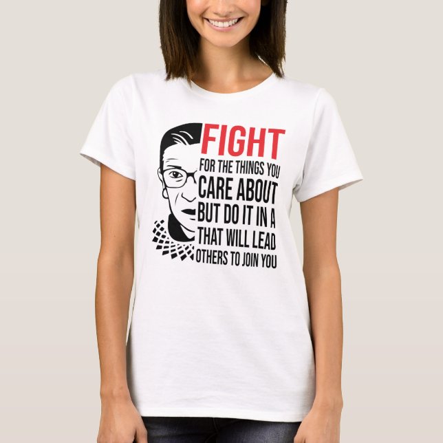 Notoring RBG, März Ruth Bader Ginsburg T-Shirt (Vorderseite)