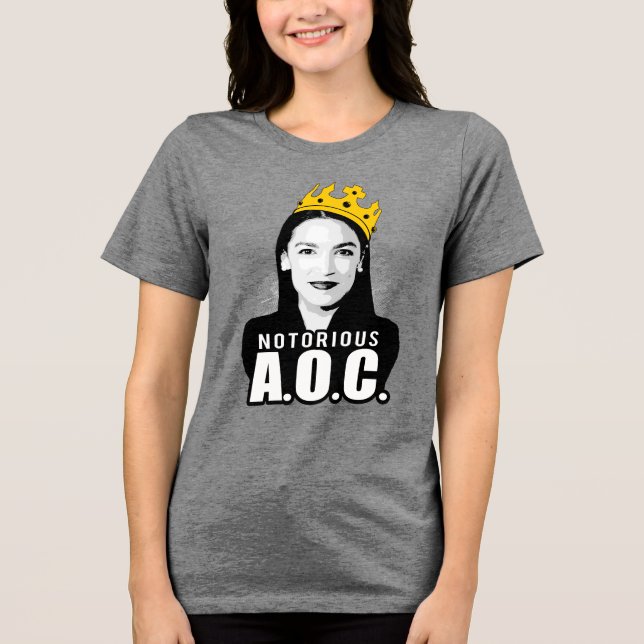 Notorious AOC / Notorious A.O.C. Tri-Blend Shirt (Vorderseite)