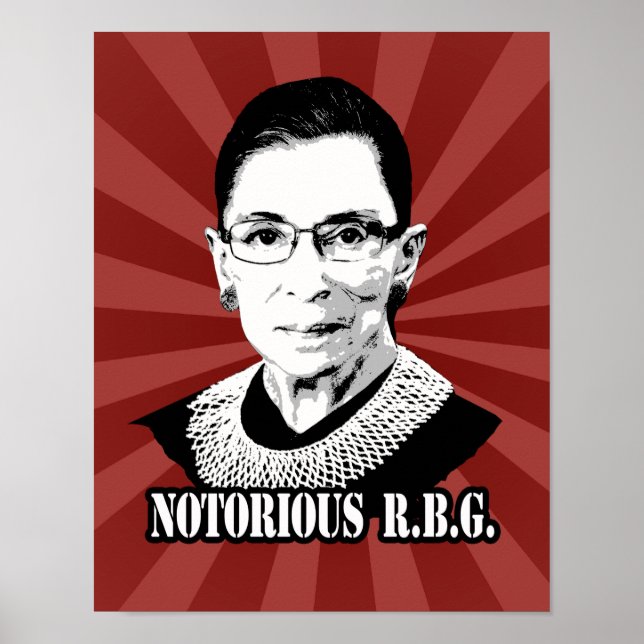 Notorious R.B.G. Poster (Vorne)