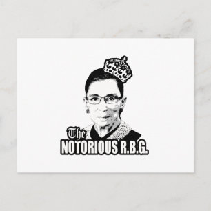 Notorious R.B.G. Postkarte