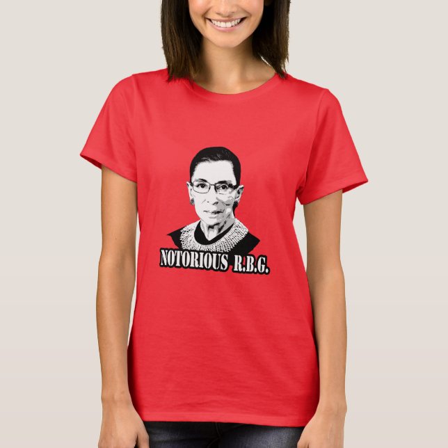 Notorious R.B.G. - Ruth Bader Ginsburg T-Shirt (Vorderseite)