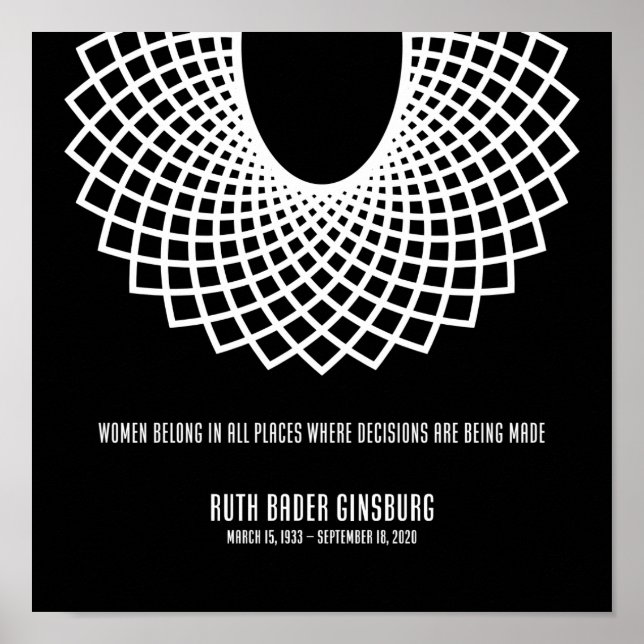 Notorious RBG Poster (Vorne)