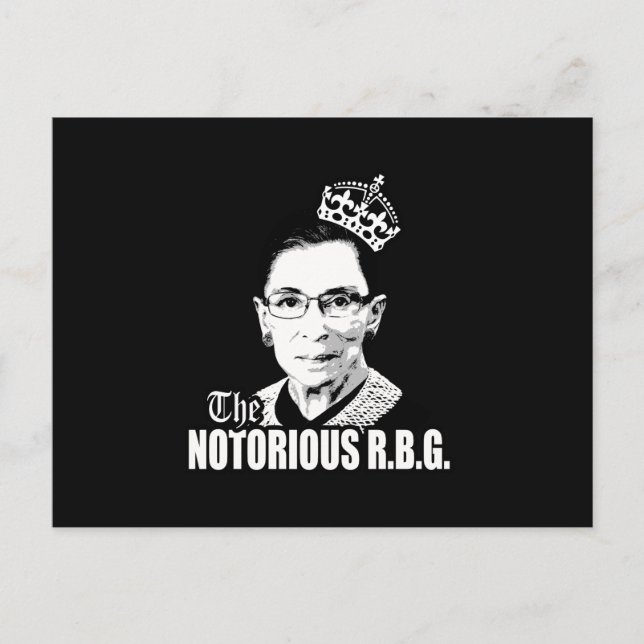 Notorious RBG Postkarte (Vorderseite)