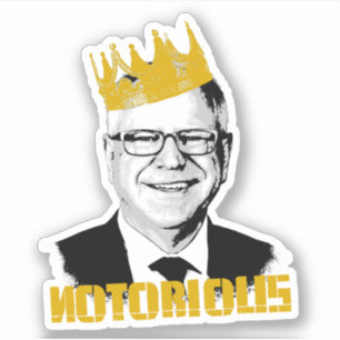 Notorious TIm Walz Aufkleber