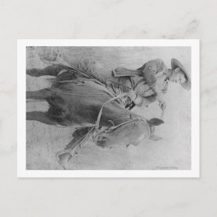 Notorious Train Robber Will "Dixon" Roberts Postkarte