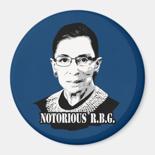 Notorische R.B.G. - Ruth Bader Ginsburg Magnet