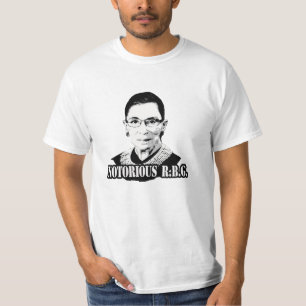 Notorische R.B.G. - Ruth Bader Ginsburg T-Shirt