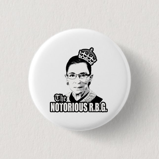 Notorisches R.B.G. Button (Vorderseite)