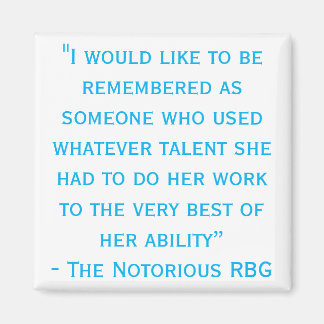 Notorisches RBG-Gedenkangebot Magnet