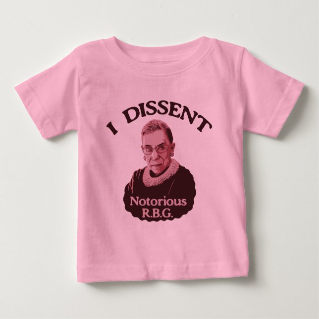 Notorisches RBG - p Baby T-shirt (Vorderseite)