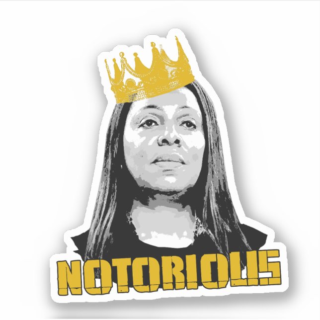 Notoritia James NYAG Aufkleber (Vorderseite)
