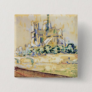 Notre Dame, 1885 Button