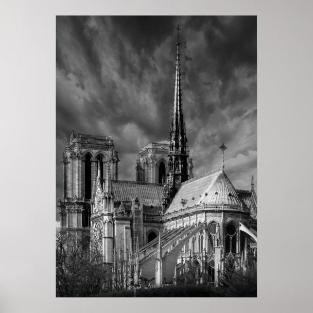 Notre-Dame aus Paris Poster (Vorne)