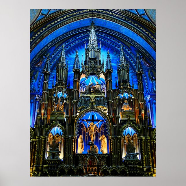 Notre Dame Basilica Altar Poster (Vorne)