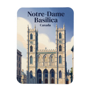 Notre-Dame-Basilika Montreal Kanada Magnet