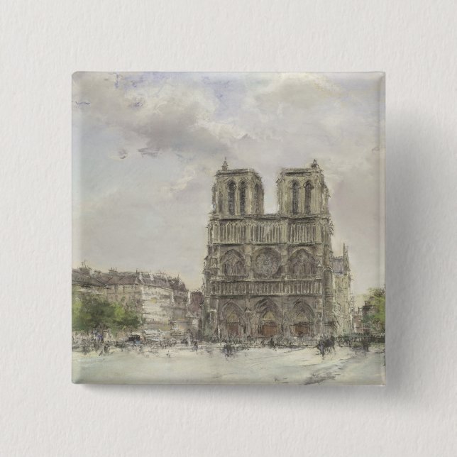 Notre Dame Button (Vorderseite)