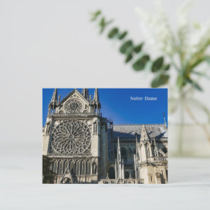 Notre-Dame Cathedral Paris Feiertagspostkarte