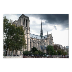 Notre Dame Cathedral Paris Fotodruck