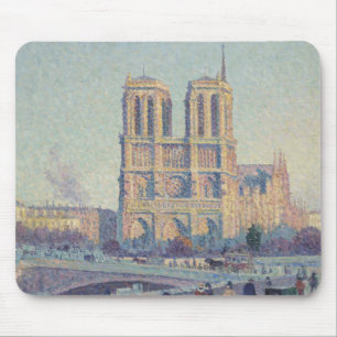 Notre Dame Cathedral Paris - Klassische Malerei Mousepad