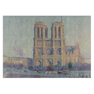 Notre Dame Cathedral Paris - Klassische Malerei Schneidebrett