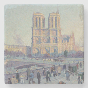 Notre Dame Cathedral Paris - Klassische Malerei Steinuntersetzer
