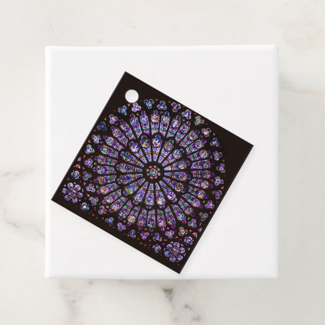 Notre Dame Cathedral Paris Rose Window Geschenkanhänger (Beispiel)