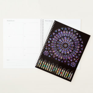 Notre Dame Cathedral Paris Rose Window Planer