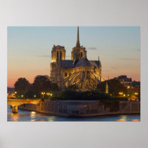 Notre Dame Cathedral Poster