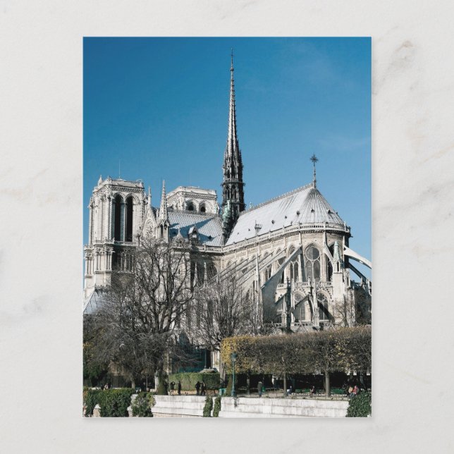Notre Dame Cathedral Postkarte (Vorderseite)