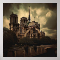 Notre Dame Cathedral Spier, Paris Frankreich