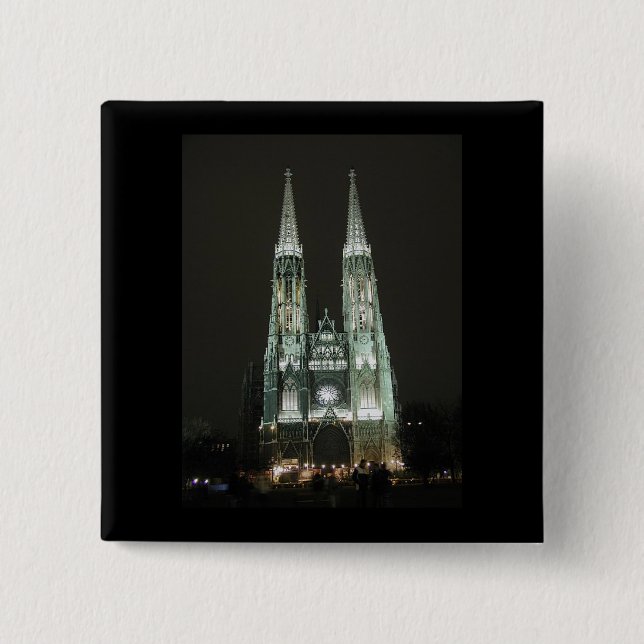 Notre Dame Church Button (Vorderseite)