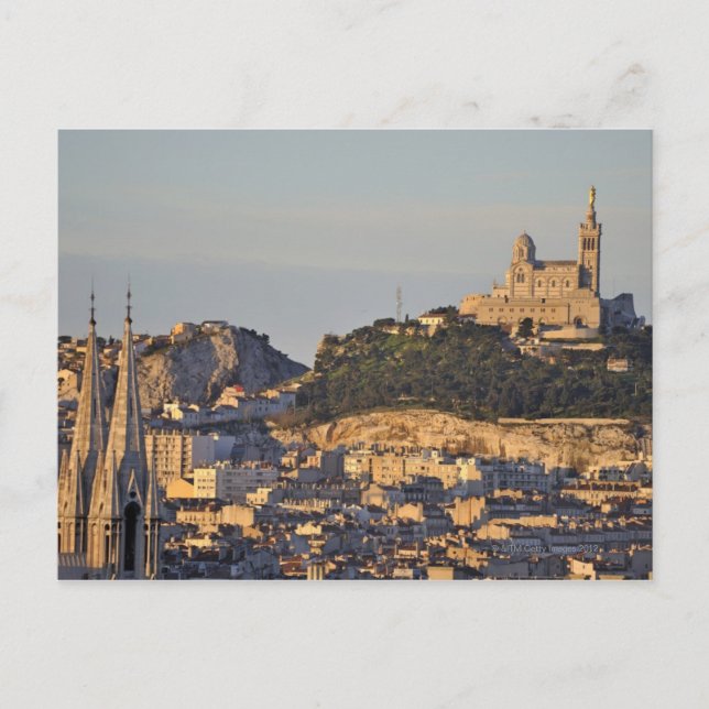Notre Dame de la Garde Basilica Postkarte (Vorderseite)