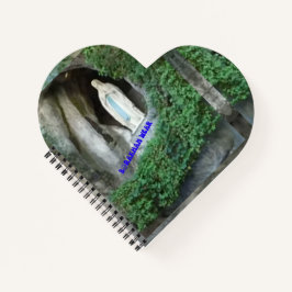 Notre Dame de Lourdes Notizbuch