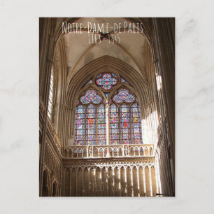 Notre-Dame de Paris 1163-1345 Postkarte