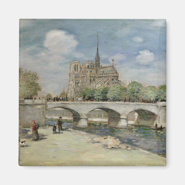 Notre Dame de Paris, c.1900 Magnet (Vorne)