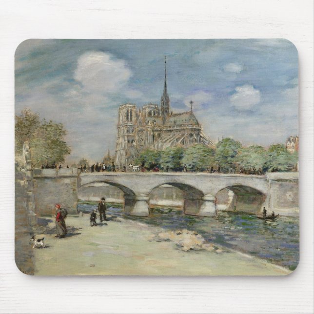 Notre Dame de Paris, c.1900 Mousepad (Vorne)