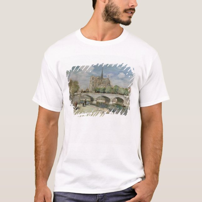 Notre Dame de Paris, c.1900 T-Shirt (Vorderseite)