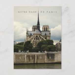 Notre Dame de Paris Cathedral Postkarte