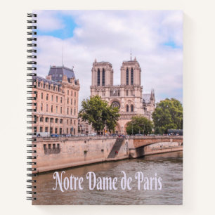 Notre Dame de Paris Frankreich Katholische Kathedr Notizbuch