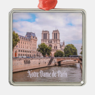 Notre Dame de Paris Frankreich Katholische Kathedr Ornament Aus Metall