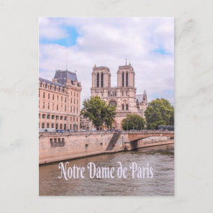 Notre Dame de Paris Frankreich Katholische Kathedr Postkarte