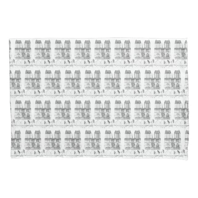 Notre Dame de Paris Kissenbezug (Vorderseite)