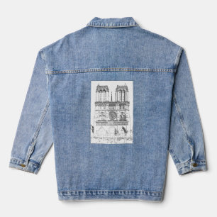 Notre Dame de Paris - Paris, Frankreich Jeansjacke
