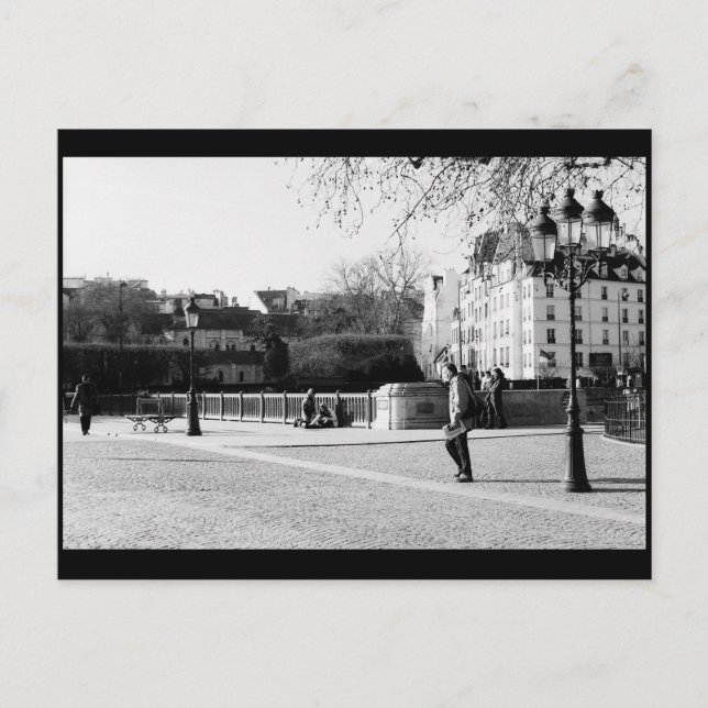 Notre-Dame de Paris, Paris, Frankreich Postkarte (Vorderseite)